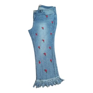 Gibson Latimer Jeans w/ Frayed Hem 18W